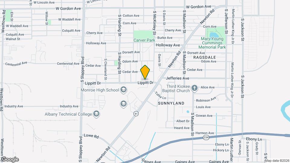 727 Lippitt Dr Map and Location Details