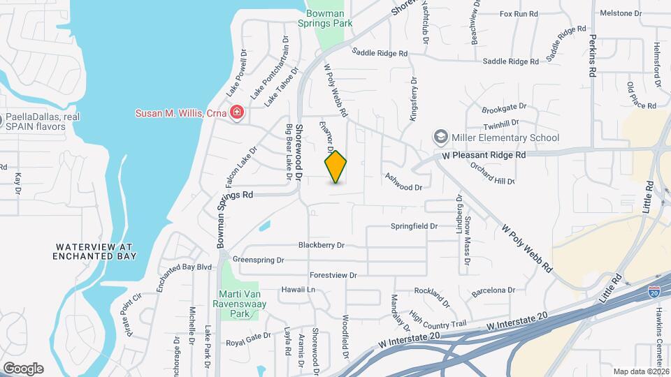 6901 Marina Shores Ct Map and Location Details