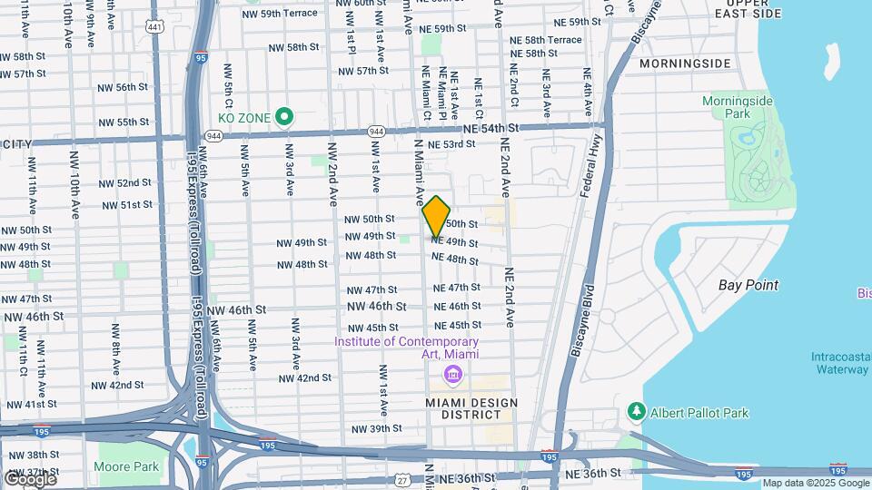 28 NE 49th St Map and Location Details