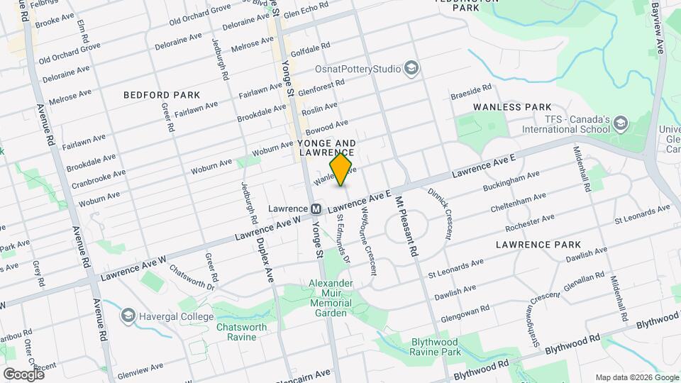 14 Leith Pl Map and Location Details