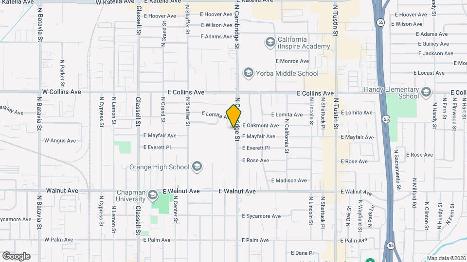 746 N Cambridge St Map and Location Details