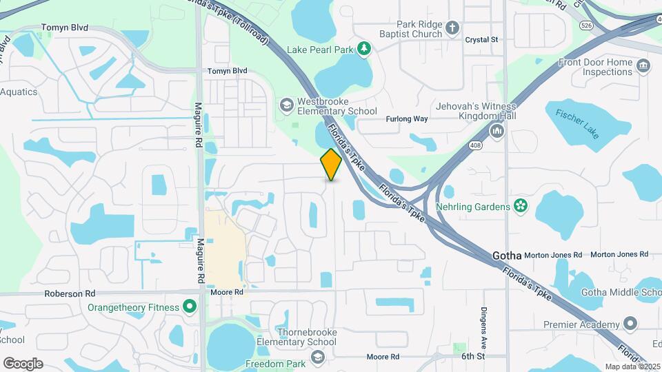 656 Bridge Creek Blvd Map and Location Details