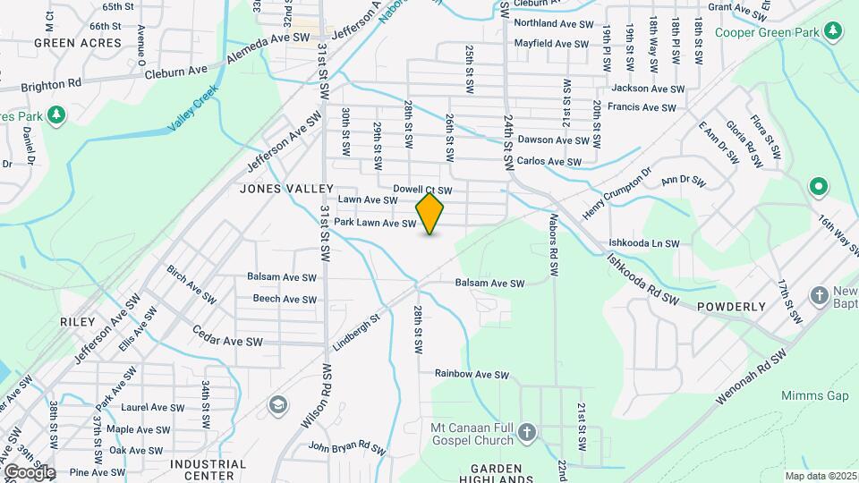 1521 27th St SW Map and Location Details