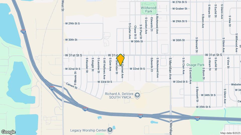 3255 S Mt Carmel St Map and Location Details