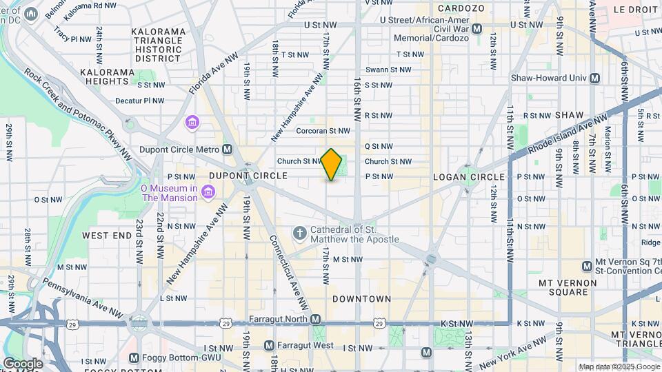 1415 17th St NW Mapa y Detalles de la Ubicación
