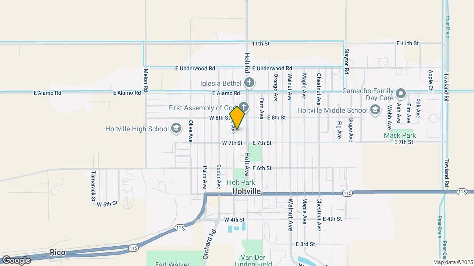 730 Pine Ave Map and Location Details