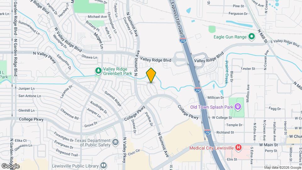 828 Pinnacle Cir Map and Location Details