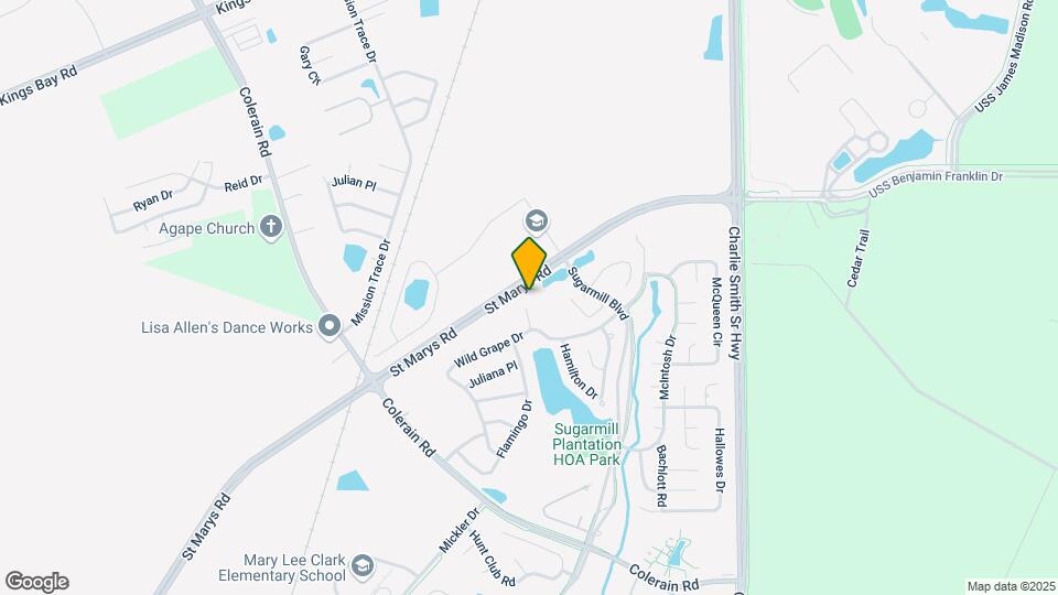 202 Thompson Ct Map and Location Details