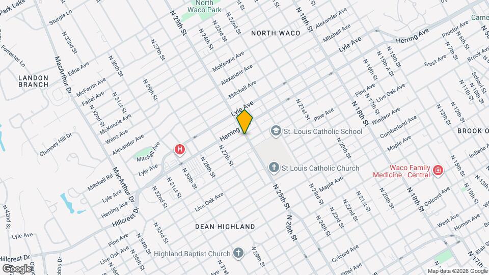 2501 Proctor Ave Map and Location Details