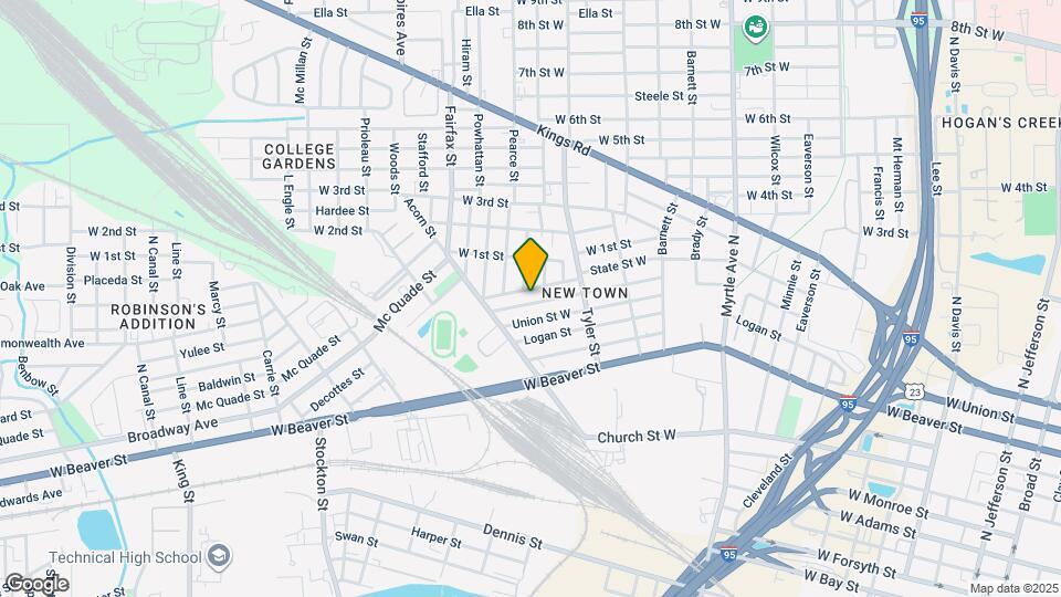 1617 Windle St Map and Location Details