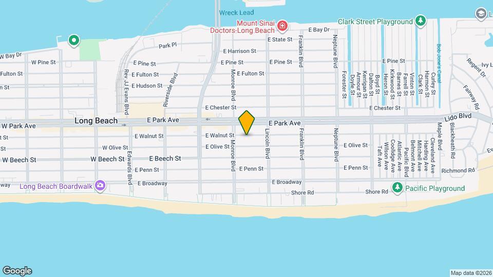 326 E Walnut St Map and Location Details