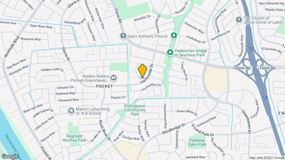 7256 Havenside Dr Map and Location Details