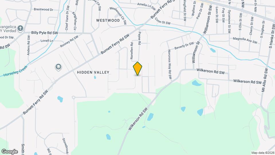 117 E Clinton Dr SW Map and Location Details