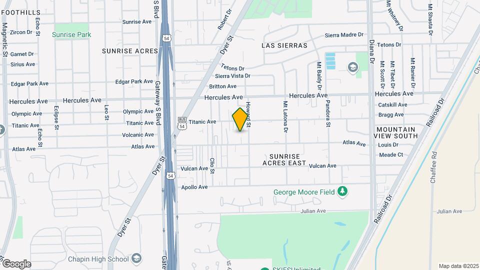 4635 Atlas Ave Map and Location Details