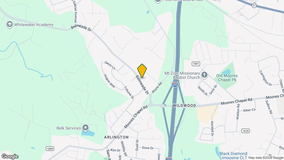 2931 Belmeade Dr Map and Location Details