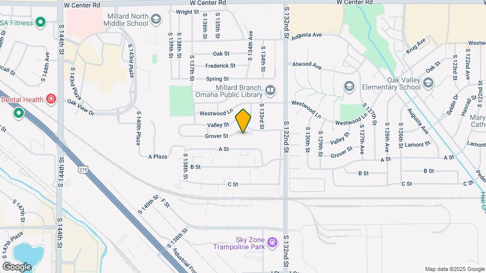 3511-3513 S 135th Cir Map and Location Details