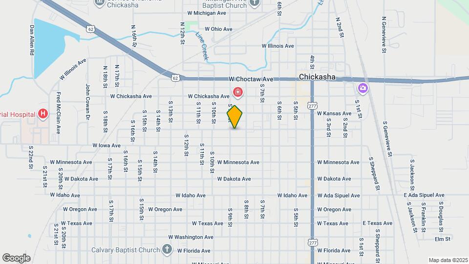 825 W Colorado Ave Map and Location Details