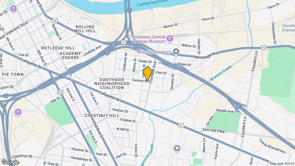 67 Cannon St, Unit 67A - Room 2 Map and Location Details