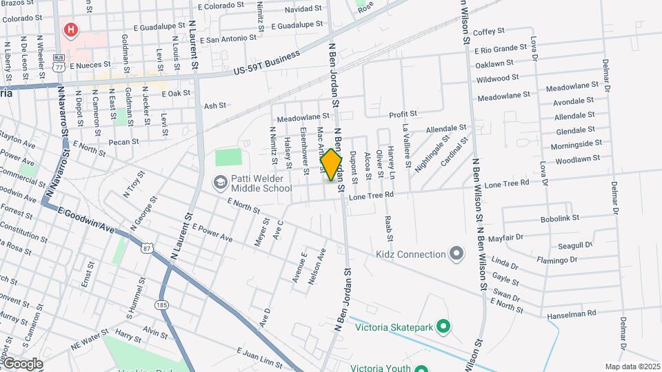 2003 Woodlawn St Map and Location Details