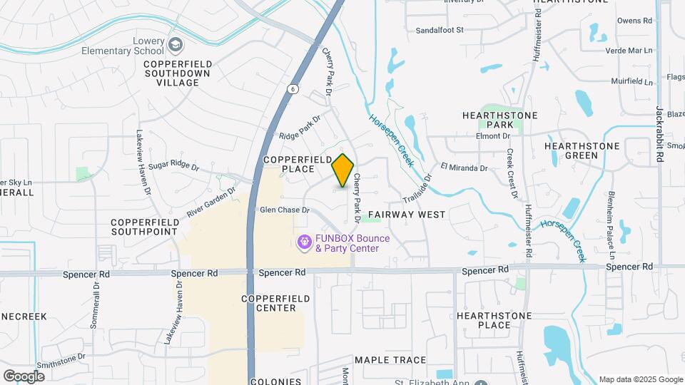 7215 Bristol Ridge Dr Map and Location Details