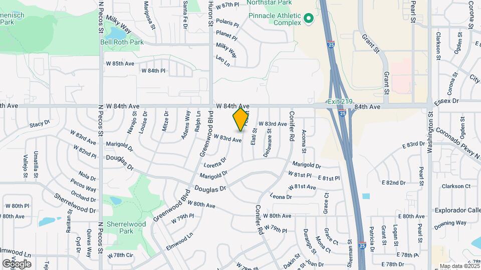 8309 Fox St Mapa y Detalles de la Ubicación
