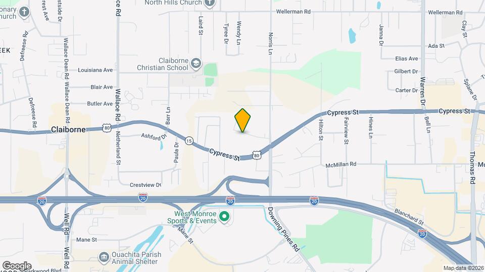 133 Westridge Dr, Unit D Map and Location Details