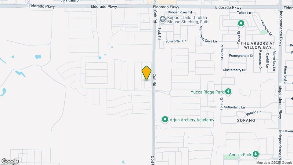 10643 Downy Cup Dr, Unit 7A Map and Location Details