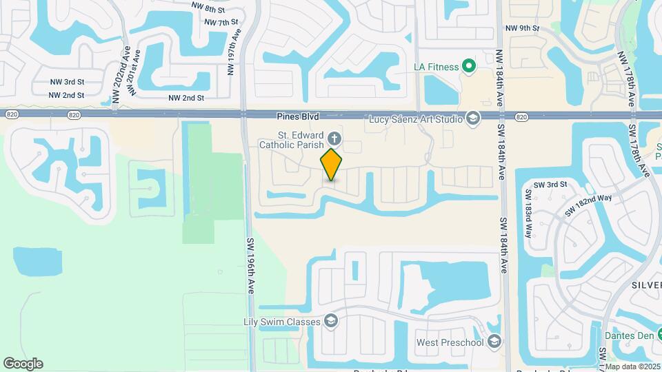 344 SW 191st Ave Map and Location Details