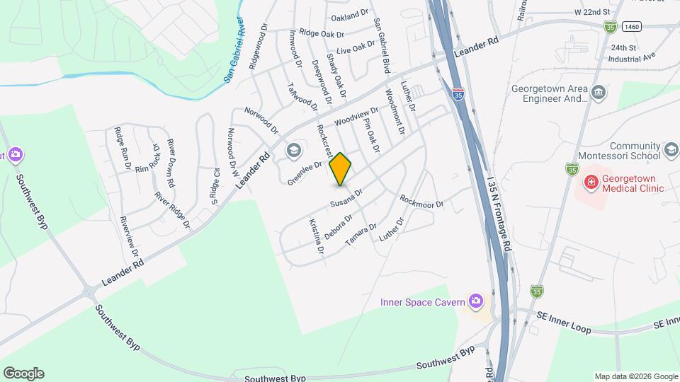 1003 Thousand Oaks Blvd Map and Location Details