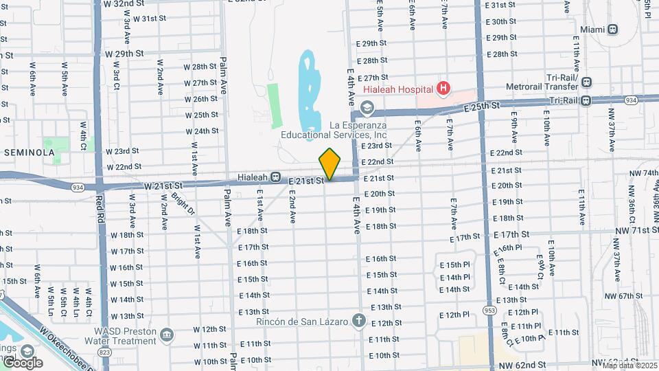 310 E 21st St Map and Location Details