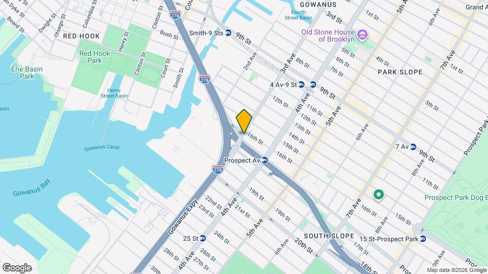 595 3rd Ave, Unit 595 3rd Avenue Map and Location Details