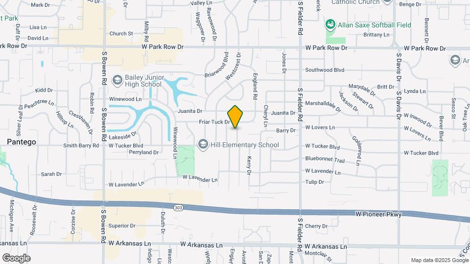 1816 Will Scarlet Rd Map and Location Details