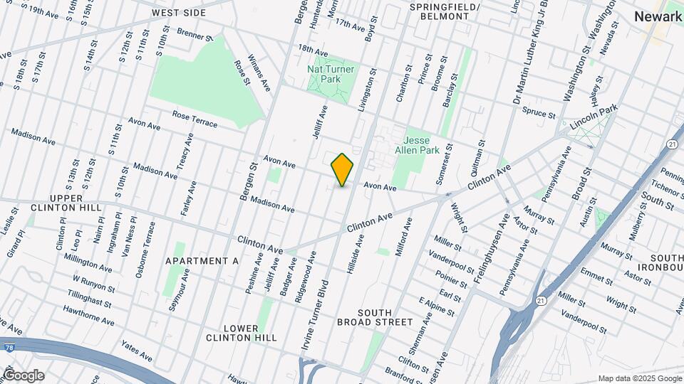 1-39 Ridgewood Ave Map and Location Details