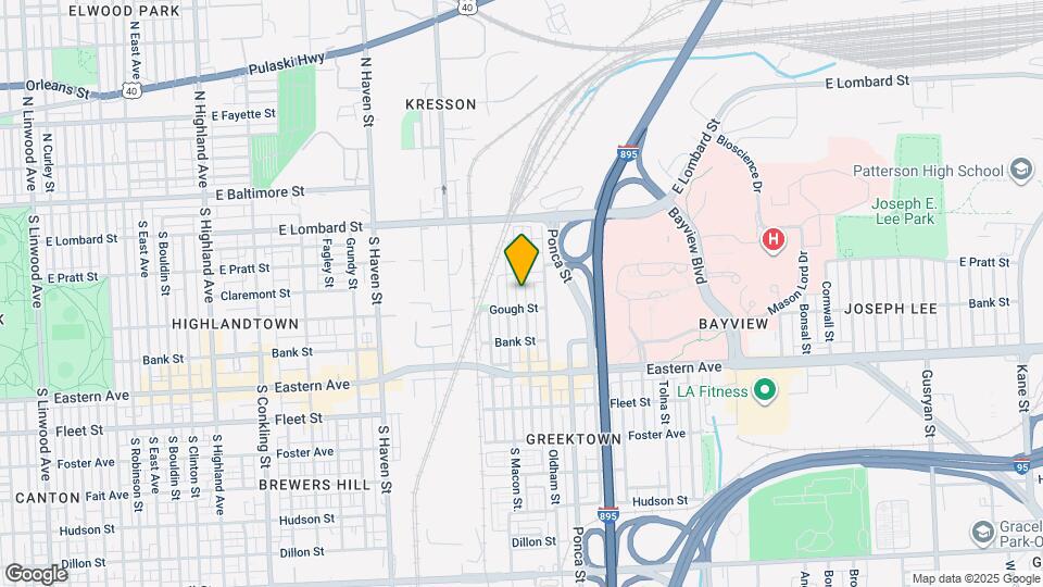 224 S Newkirk St Map and Location Details