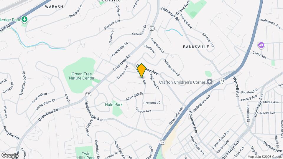 2557 Allender Avenue Map and Location Details