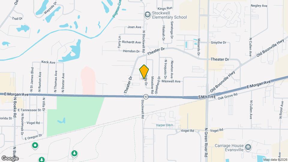 1724 N Colony Dr Map and Location Details