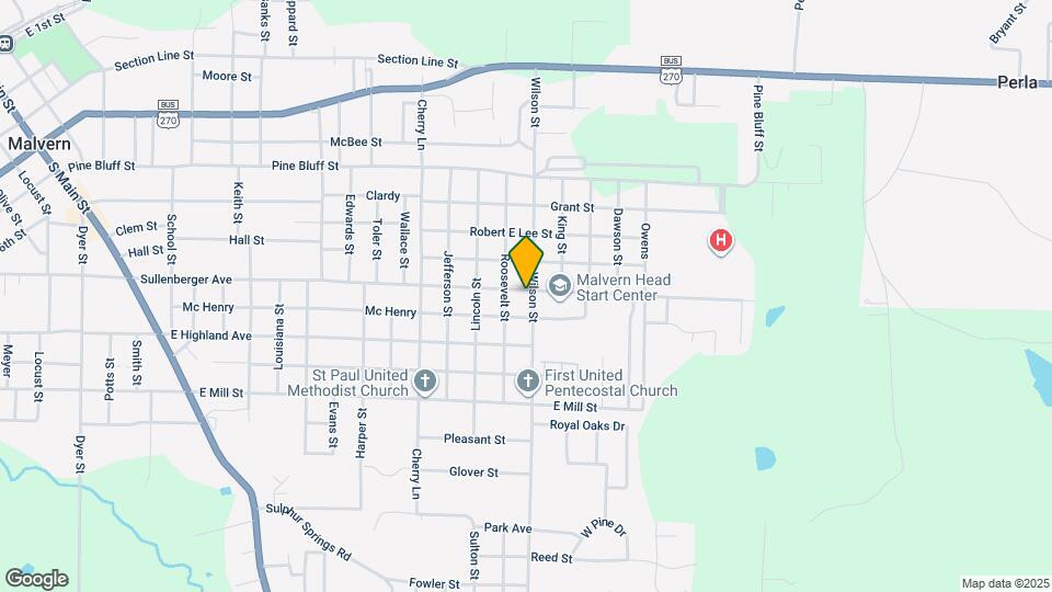 1623 E Sullenberger Ave Map and Location Details