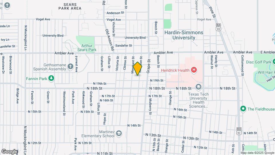 1918 Swenson St Map and Location Details