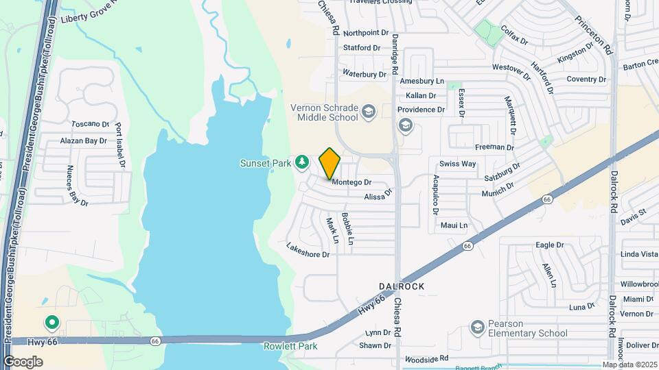 6910 Montego Dr Map and Location Details