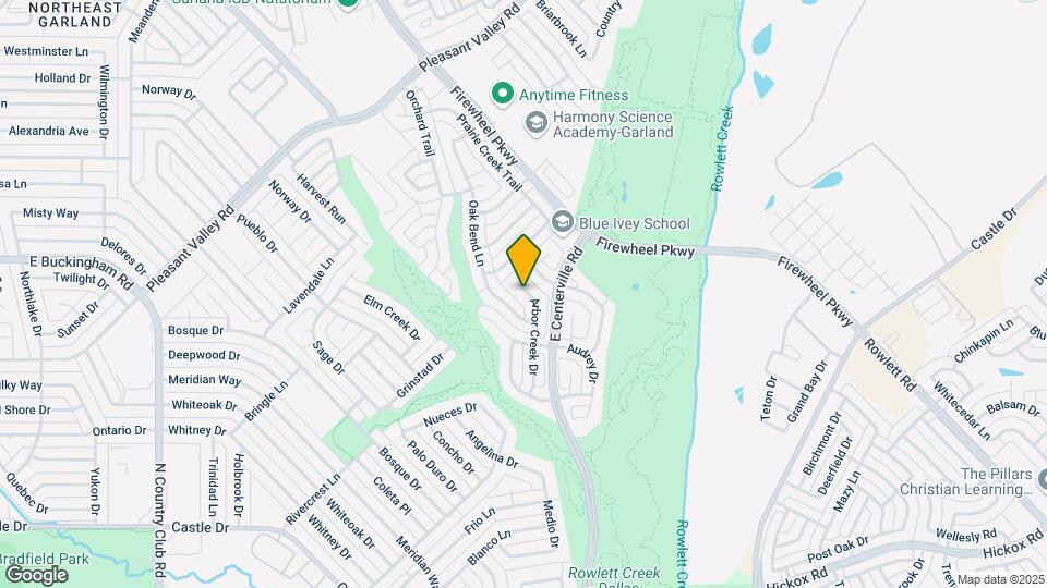 1813 Arbor Creek Dr Map and Location Details