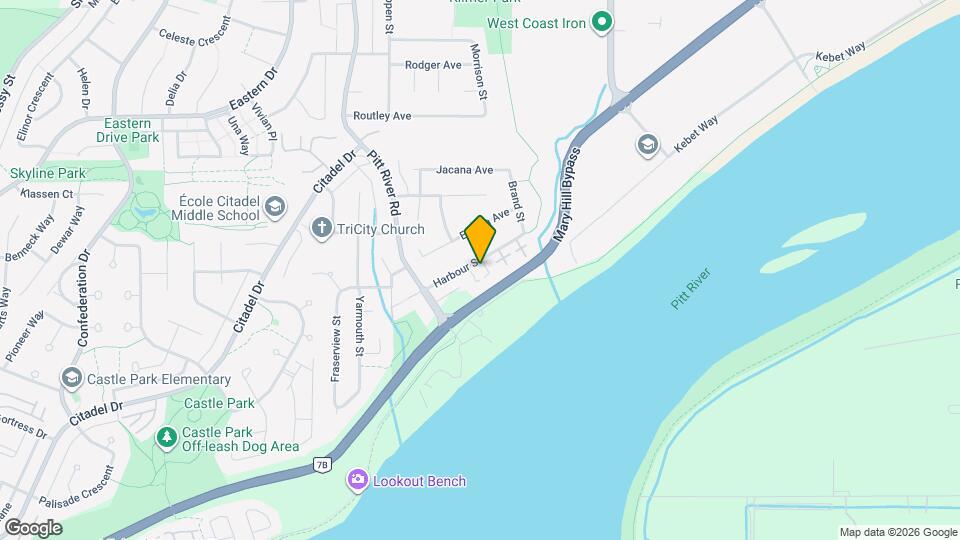 1850 Harbour St Map and Location Details