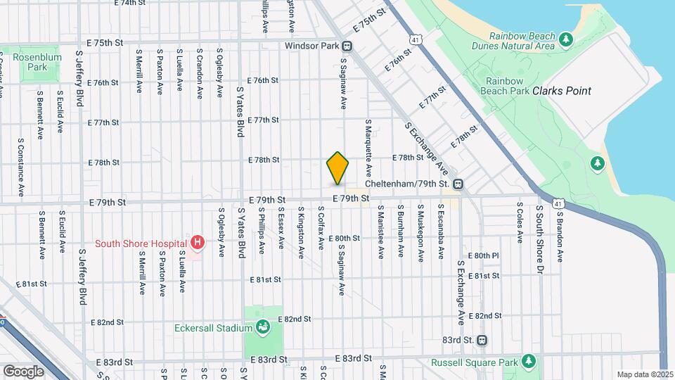 7846 S Saginaw Ave Mapa y Detalles de la Ubicación