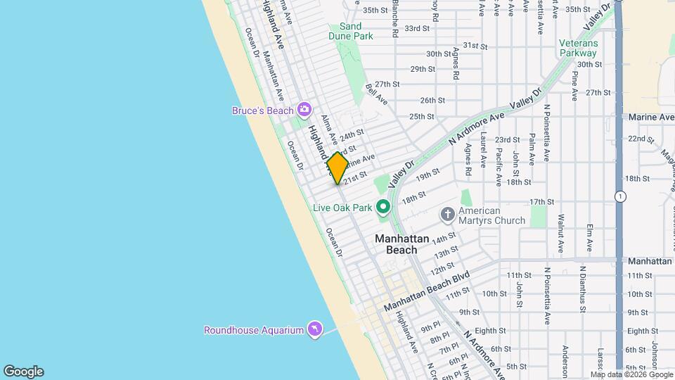 2019 Highland Ave Mapa y Detalles de la Ubicación