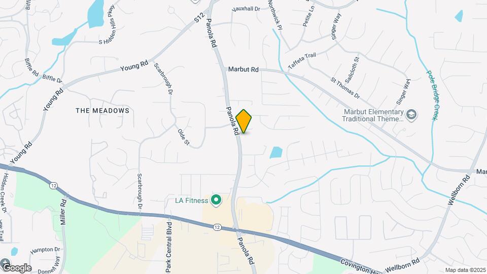 2076 Panola Rd Map and Location Details