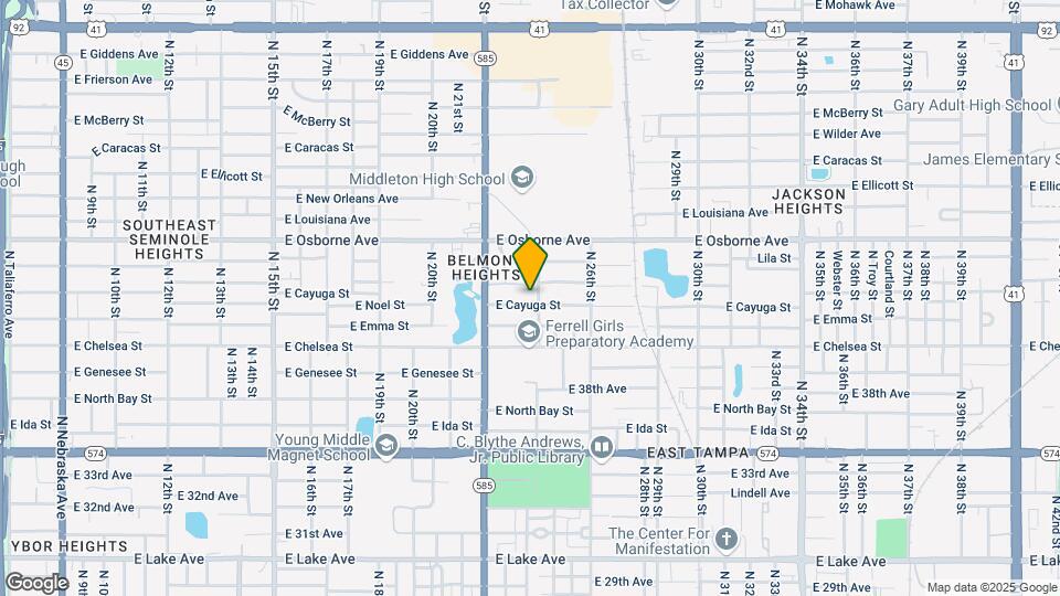 2222 E Cayuga St Map and Location Details
