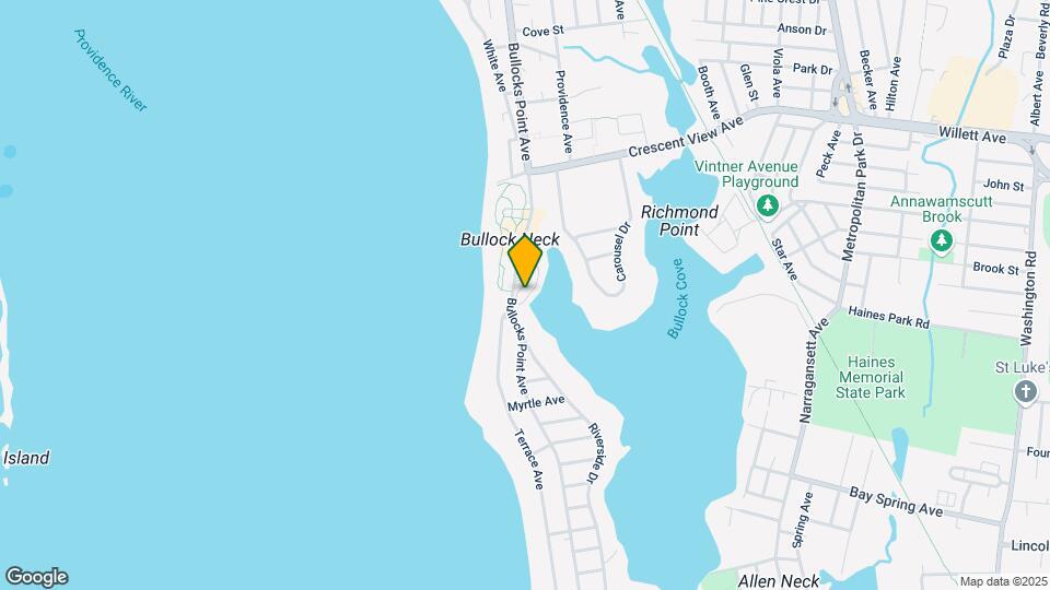 876 Bullocks Point Ave Map and Location Details