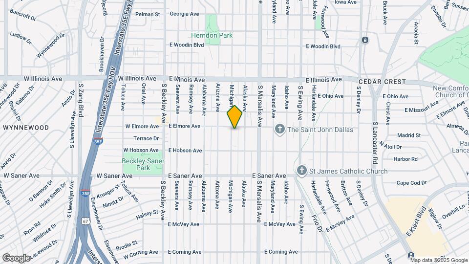 2610 Michigan Ave Map and Location Details