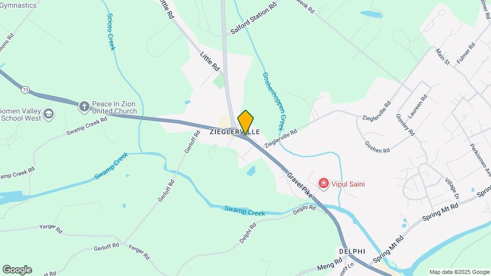 1355 Gravel Pike Map and Location Details