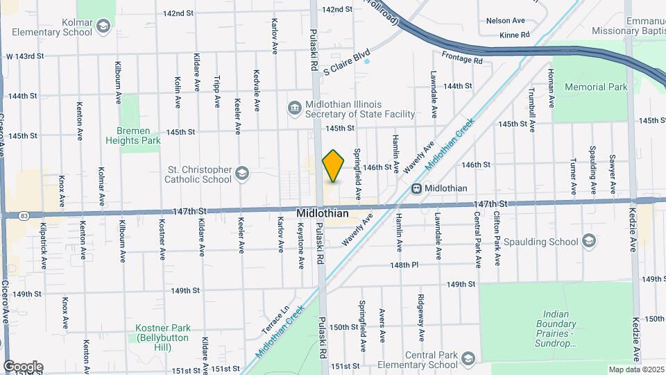 14638-14640 Harding Ave Mapa y Detalles de la Ubicación