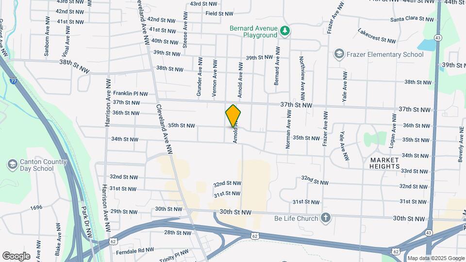 3425 Arnold Ave NW Map and Location Details